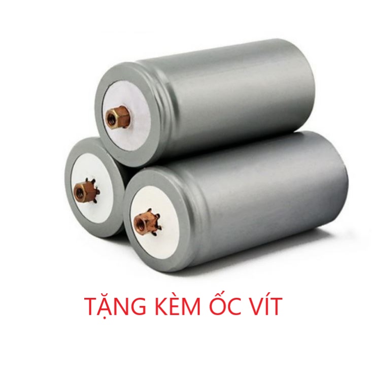 Pin 32650🍀 6600mAH pin Lithium chuẩn 🎃100% tặng kèm ốc vít