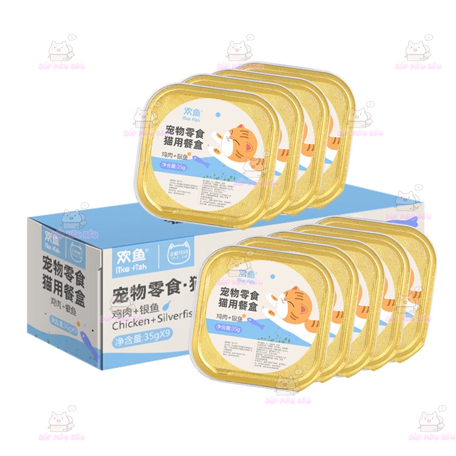 Hộp Pate Huanyu mini 35gr siêu cưng siêu ngon