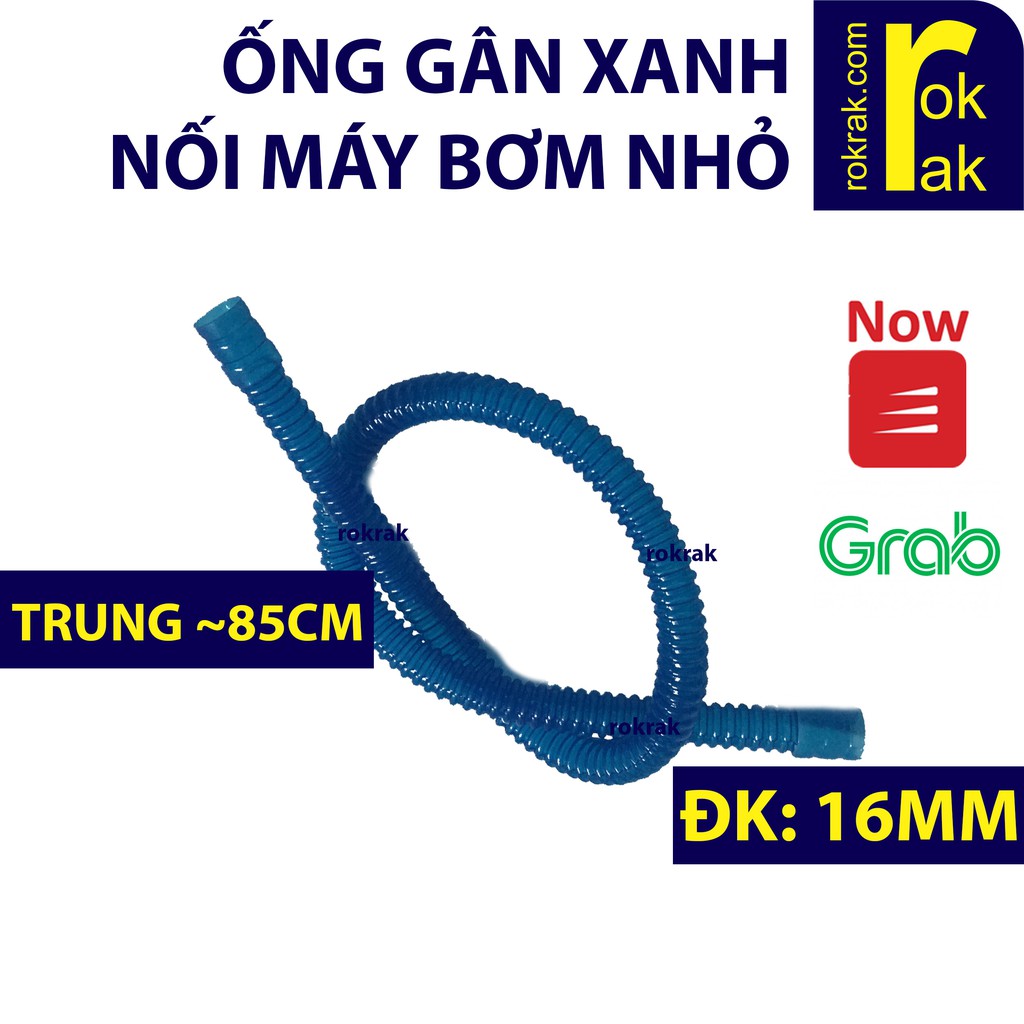 GIÁ SỈ-Ống dây xanh nối máy bơm dẫn nước hồ cá - Ống gân xanh ngắn trung dài