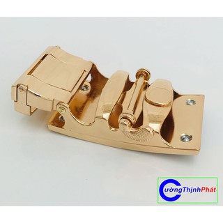 Thắt lưng da, dây nịt da bò thời trang, mặt khóa tự động siêu bền