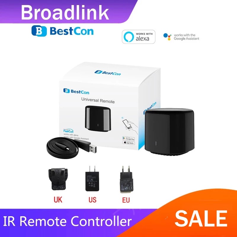 Điều khiển hồng ngoại Broadlink RM4 mini và RM4C mini
