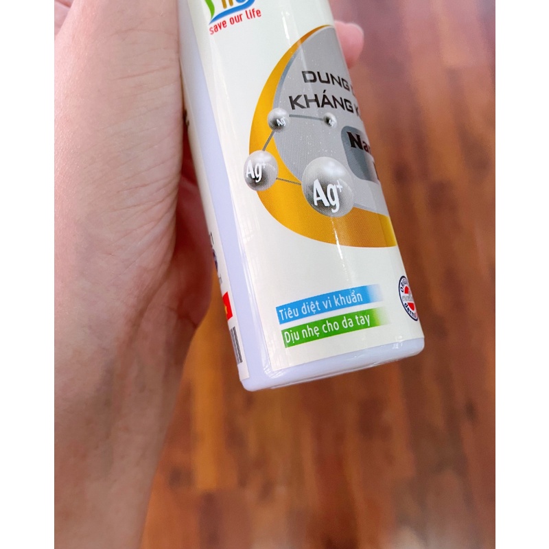 Dung Dịch Sát Khuẩn Nano Bạc Safelife Siêu Diệt Khuẩn Cực Nhanh 100ml | BigBuy360 - bigbuy360.vn