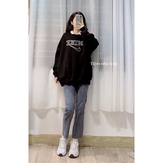 [RẺ VÔ ĐỊCH] Áo Hoodie nỉ nam/Nữ,Áo Nỉ Sweater Ni.ke đủ màu from thụng tay bồng,chất nỉ dày dặn(ảnh thật) | BigBuy360 - bigbuy360.vn