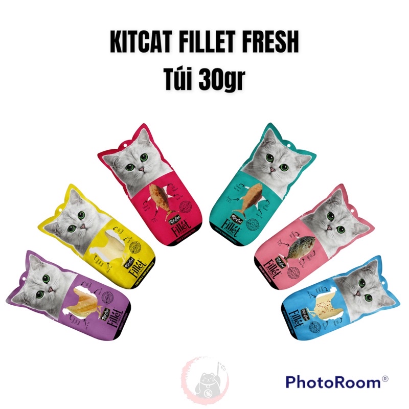 Kitcat Phi Lê gà &amp; cá