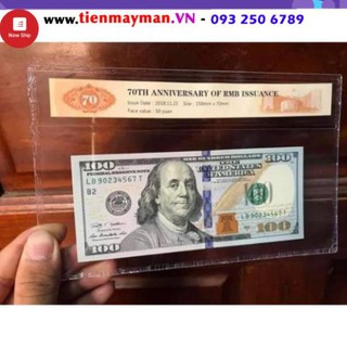 [GIÁ TỐT NHẤT] Lá phơi để đựng tiền, bằng nhựa pet cực trong suốt, giống phơi chấm pmg