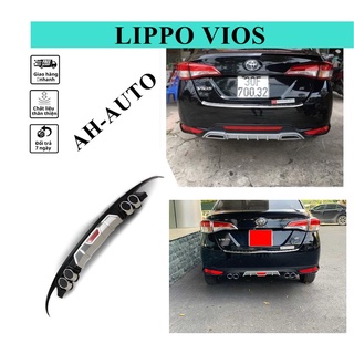Lippo, Lip Chia Pô,Ốp Cản Sau Cho xe Toyota Vios Hàng Cao Cấp Loại 1