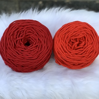 200g- dây thừng đan macrame sợi xoắn -size 5mm. (Bảng 40 màu)