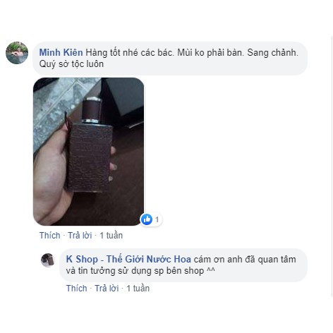 Nước Hoa Nam Dark Brown 80ml Cực Thơm Lưu Hương 12h | Thế Giới Skin Care