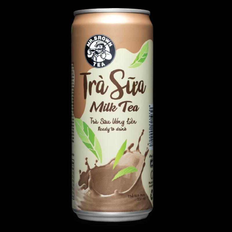 LON TRÀ SỮA MR BROWN 330ml