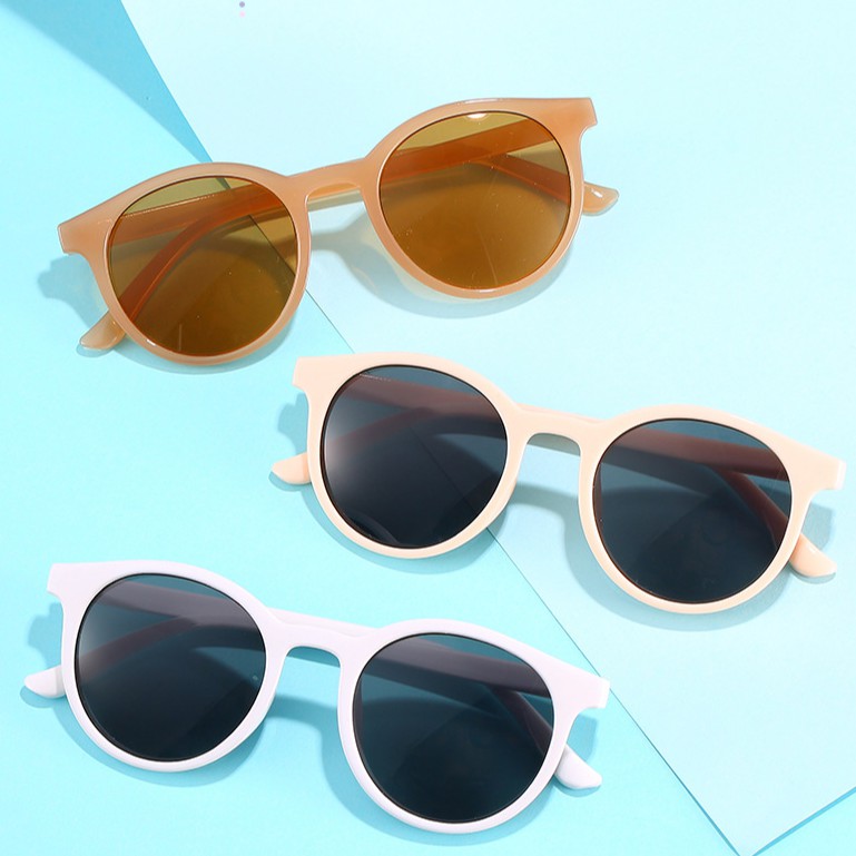 Kính râm chống tia UV400 kiểu dáng cổ điển phong cách Hàn Quốc dành cho trẻ em