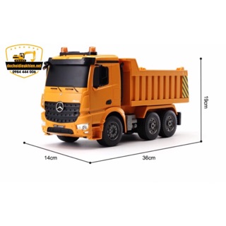 Xe Ben điều khiển từ xa E520-002 đầu Mer Across