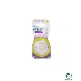 Núm ty thay bình sữa Philips Avent Natural,núm số 5 az88