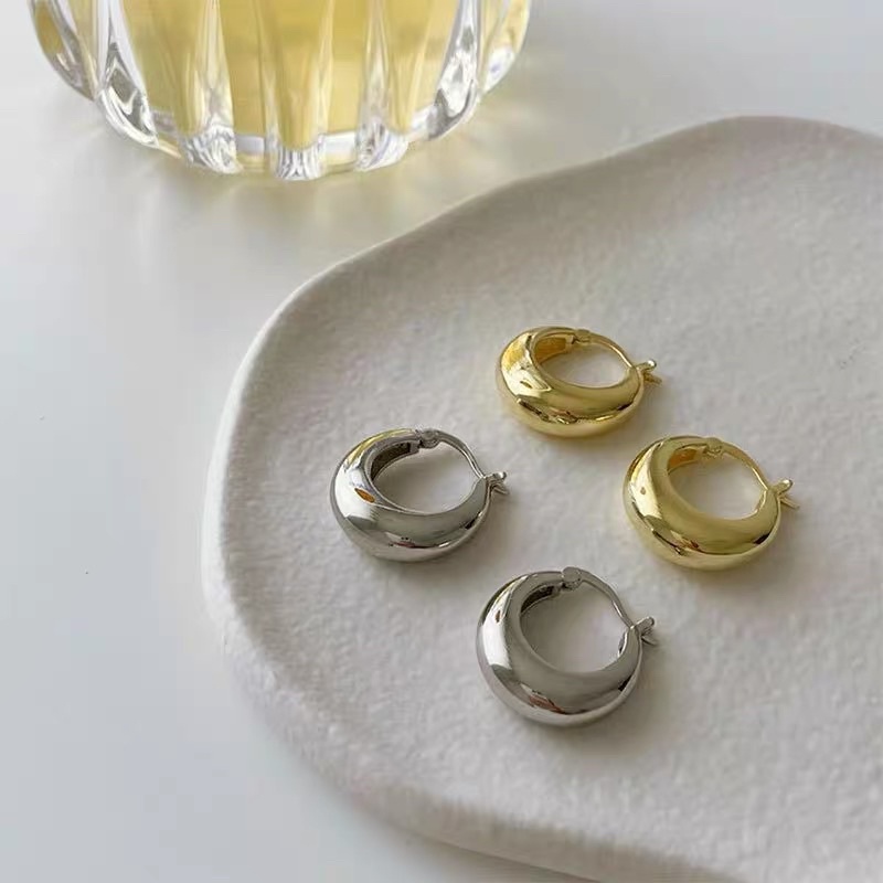 Bông tai khoen nhiều kiểu vintage