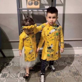 ÁO DÀI CÁCH TÂN CHO BÉ