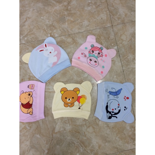 Mũ sơ sinh ,10 cái ( sỉ)