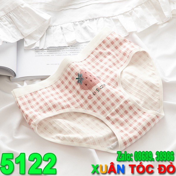 SỈ ZALO RẺ HƠN NHIỀU_ Quần Lót 5 Kiểu Dâu Tây Mới Cực Đáng Yêu 5122 | BigBuy360 - bigbuy360.vn
