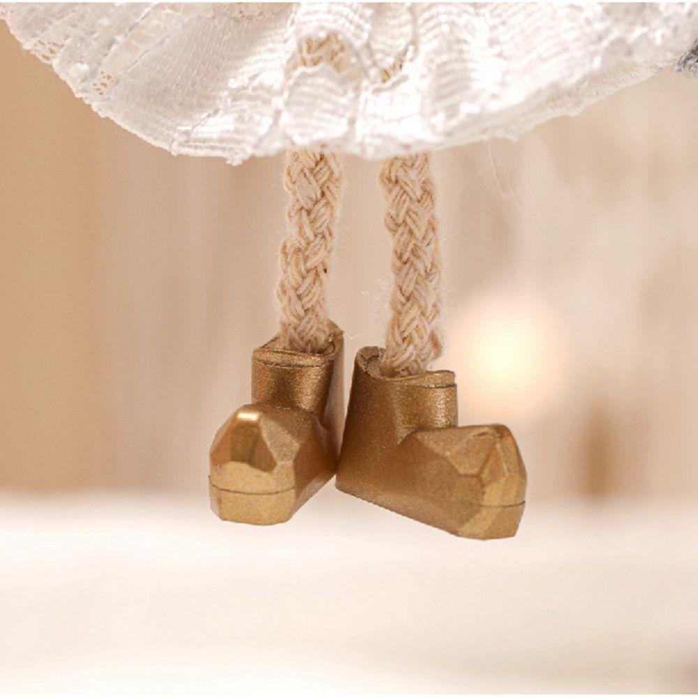 Búp Bê Thiên Thần Nhồi Bông Dễ Thương Trang Trí Cây Thông Giáng Sinh