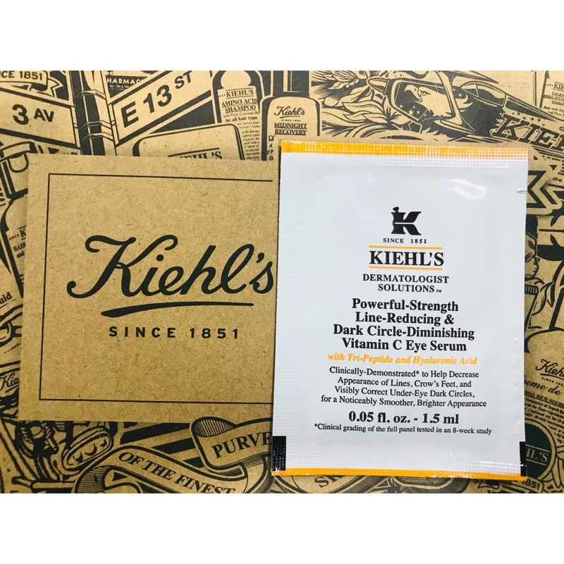 [Sample 1.5ml] Tinh chất dưỡng mắt Kiehl’s Vitamin C Eye Serum Powerful-Strength Dark Circle Reducing | Kiehls | BigBuy360 - bigbuy360.vn