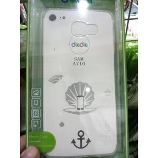 Ốp lưng điện thoại Samsung Galaxy A710 / A7 silicon cao cấp bền dẻo trong suốt chống ố vàng tốt
