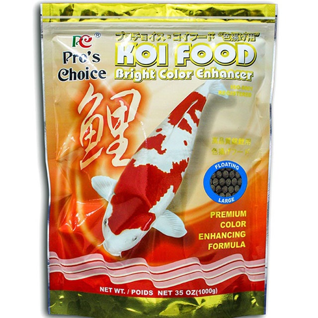 [Chính hãng] [FreeShip] Color Bright Koi Food 1kg Thức ăn dành cho Cá Koi,LONG THÀNH CÁ CẢNH