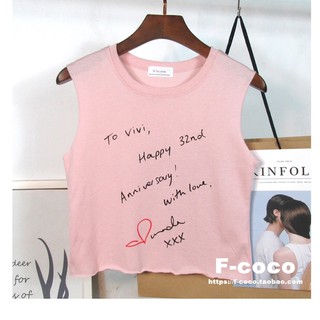 Áo Thun TankTop Mùa Hè[ Hàng Có Sẵn+Ảnh thật]