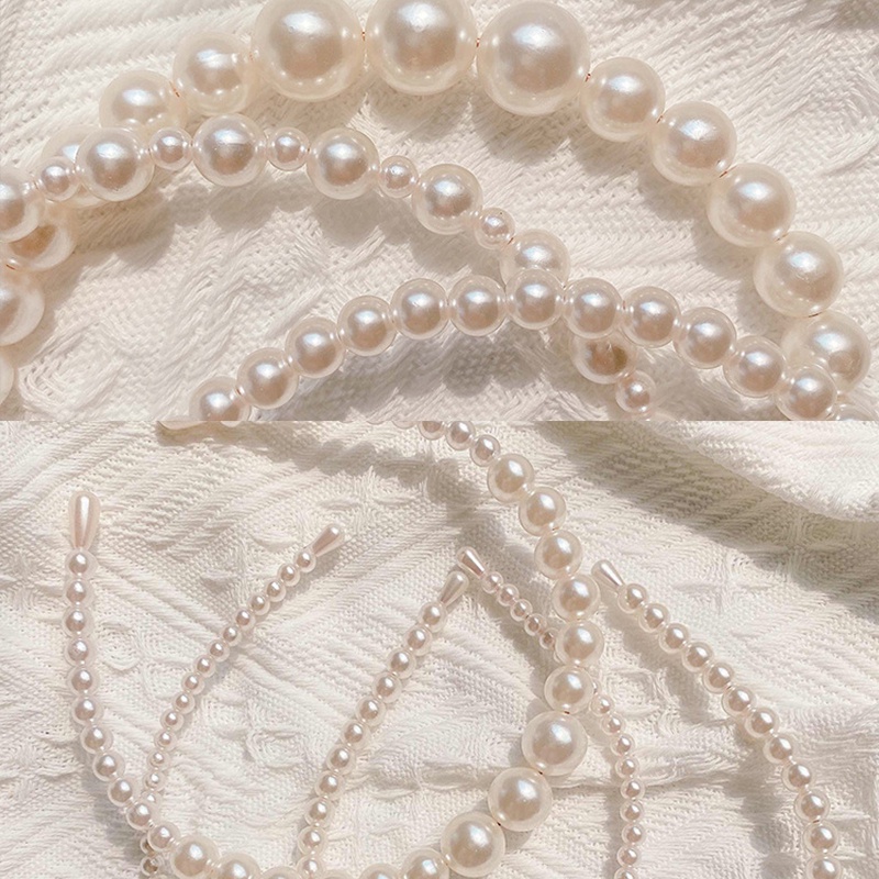 Kẹp Tóc Đính Ngọc Trai Phong Cách retro Xinh Xắn Cho Nữ