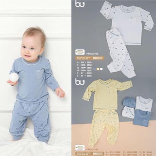BU - Bộ quần áo dài tay, túi ốp, quần dài