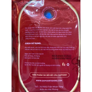 Mồi Câu Rô Phi Tôm- Rô Phi Gan Sapham