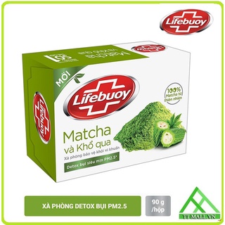 Xà Phòng Lifebuoy Diệt Khuẩn Detox Matcha Khổ Qua 90g