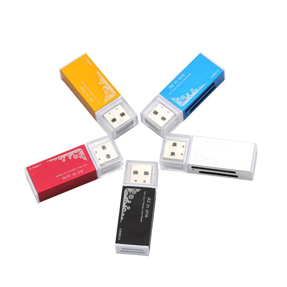 Đầu đọc thẻ nhớ MMULCK TF/ SD/ M2/ MS 4 trong 1 USB 2.0 tốc độ cao mini đa năng