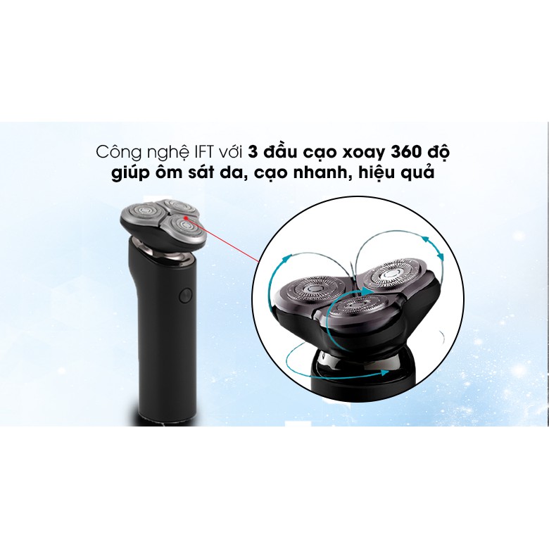 Máy Cạo Râu Xiaomi Mi Electric Shaver S500 - NUN4131GL Hàng Chính Hãng