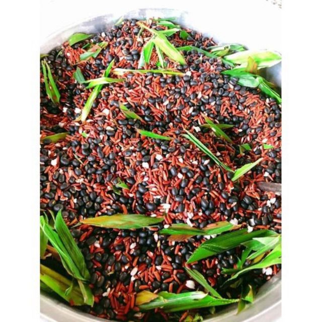 49k 500gr Trà Gạo lứt +Đậu đen xanh lòng + lá dứa rang sẵn