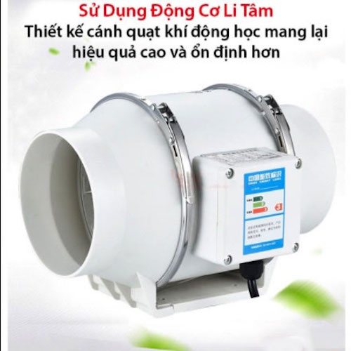 Quạt hút thông gió Li Tâm Silent ClearPower - hàng cao cấp