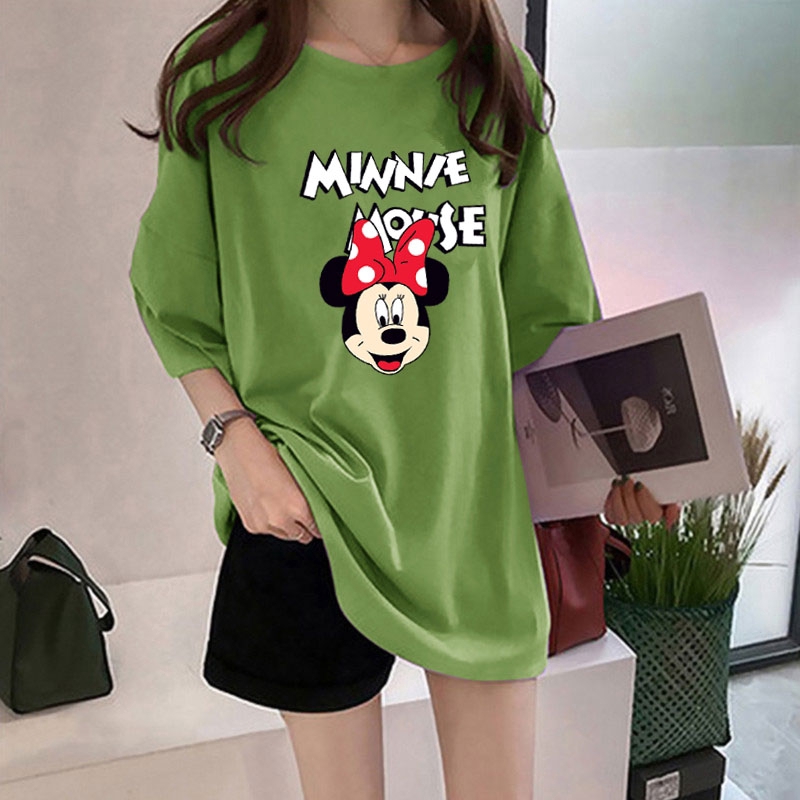 Áo thun tay ngắn thời trang Hàn Quốc dành cho nữ | BigBuy360 - bigbuy360.vn