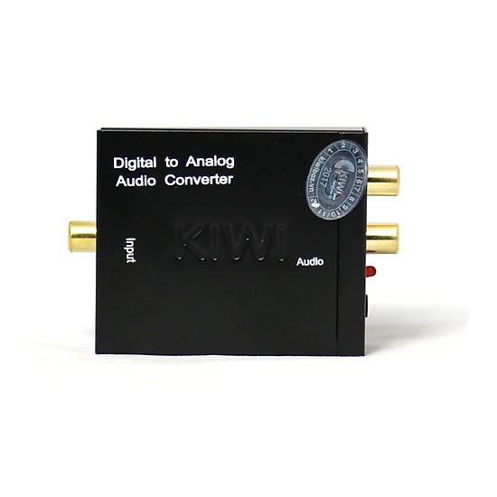 Bộ chuyển đổi âm thanh optical audio Kiwi KA–02. Bộ chuyển quang tiếng to chính hãng Kiwibox chất lượng cao