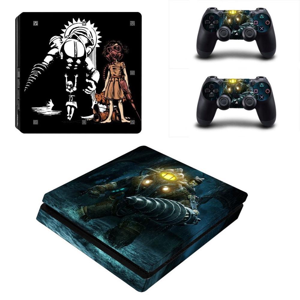 Miếng dán trang trí bảo vệ cho máy chơi game PS4