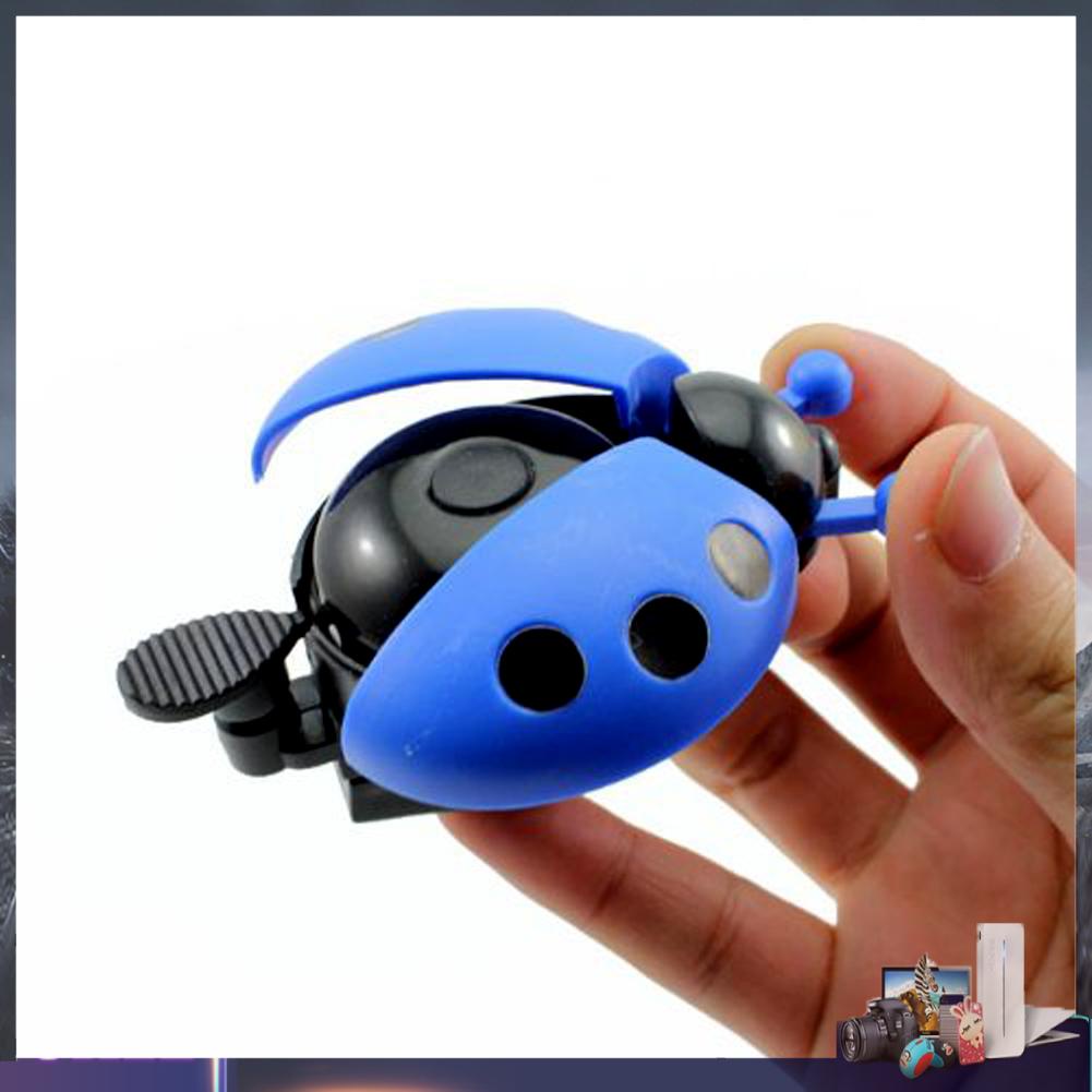 Chuông gắn tay lái xe đạp thiết kế hình bọ cam dễ thương