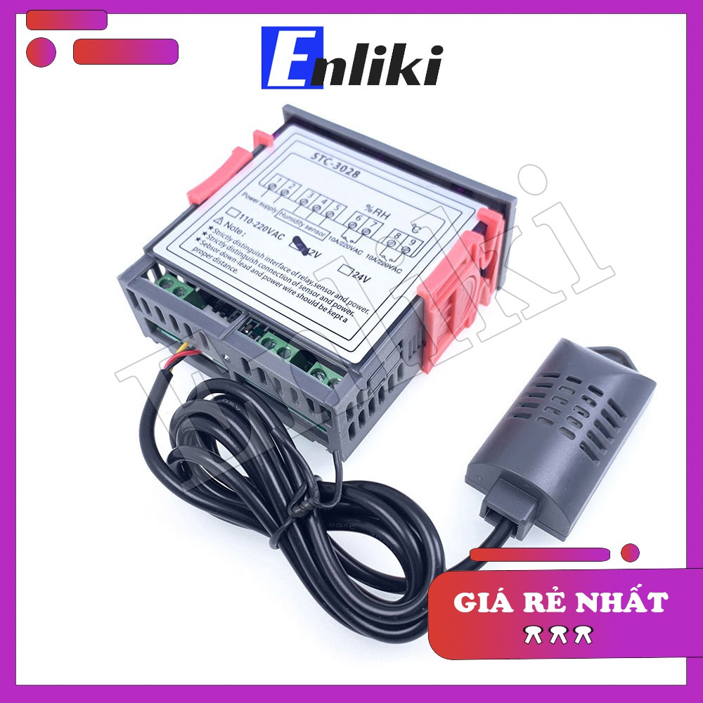 STC-3028 Mạch Khống Chế Nhiệt Độ 12VDC