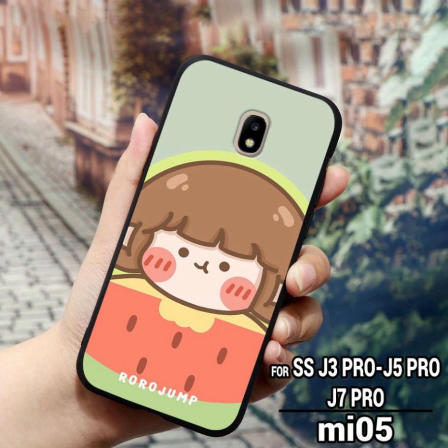 [HÀNG MỚI] Ốp lưng SAMSUNG GALAXY J3 PRO - J5 PRO - J7 PRO - J7 PLUS in hình Roro Jump dễ thương