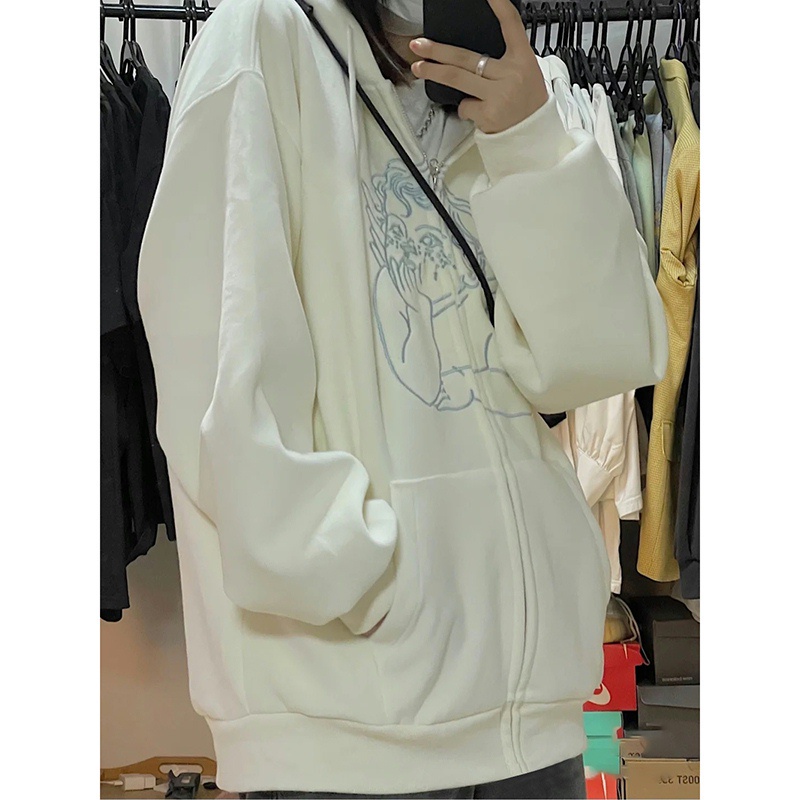 NRVP Mới Áo Hoodie Dáng Rộng Phong Cách Hàn Quốc 2021