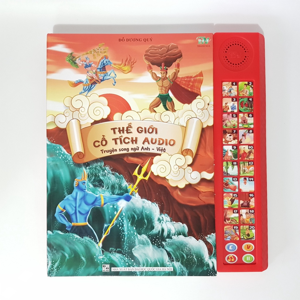Truyện song ngữ anh việt Thanh Nga - thế giới cổ tích audio cho bé