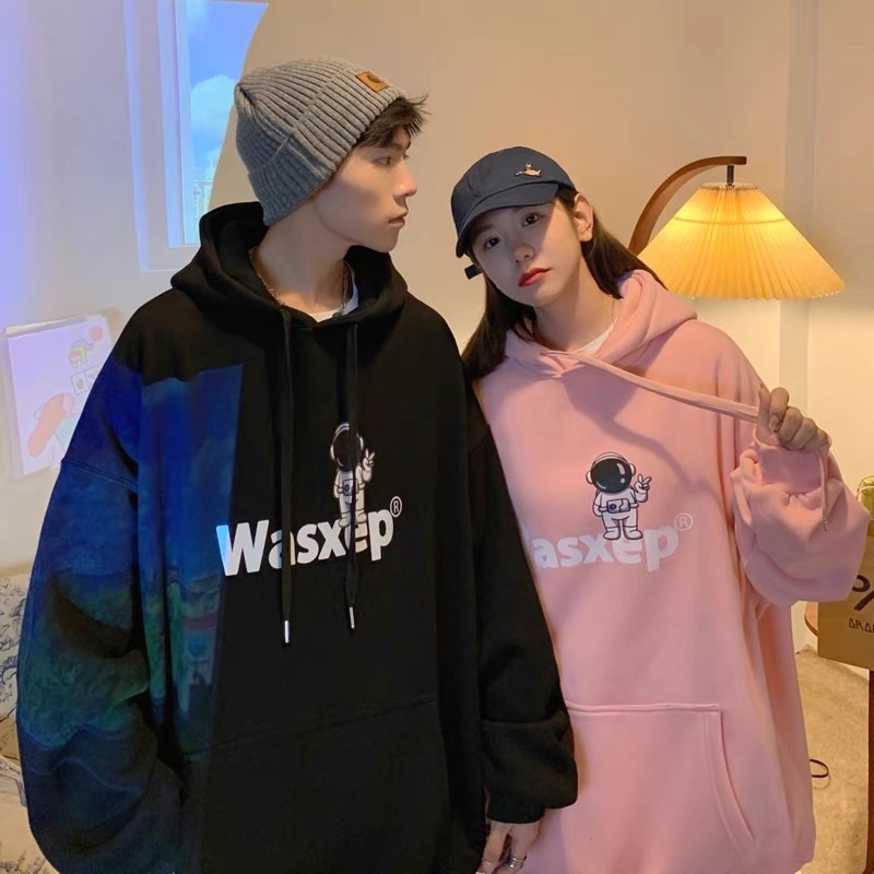 Áo Hoodie Nỉ Chui Unisex Tay Dài WASXEP