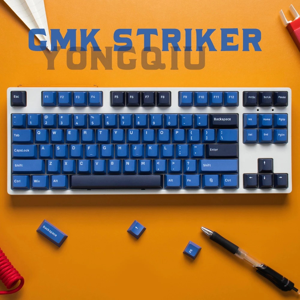 Bộ 168 Phím GMK Striker PBT Dành Cho Bàn Phím Cơ GMK pro
