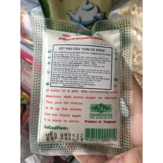 Bột Rau câu con cá vàng Thái Lan 25g