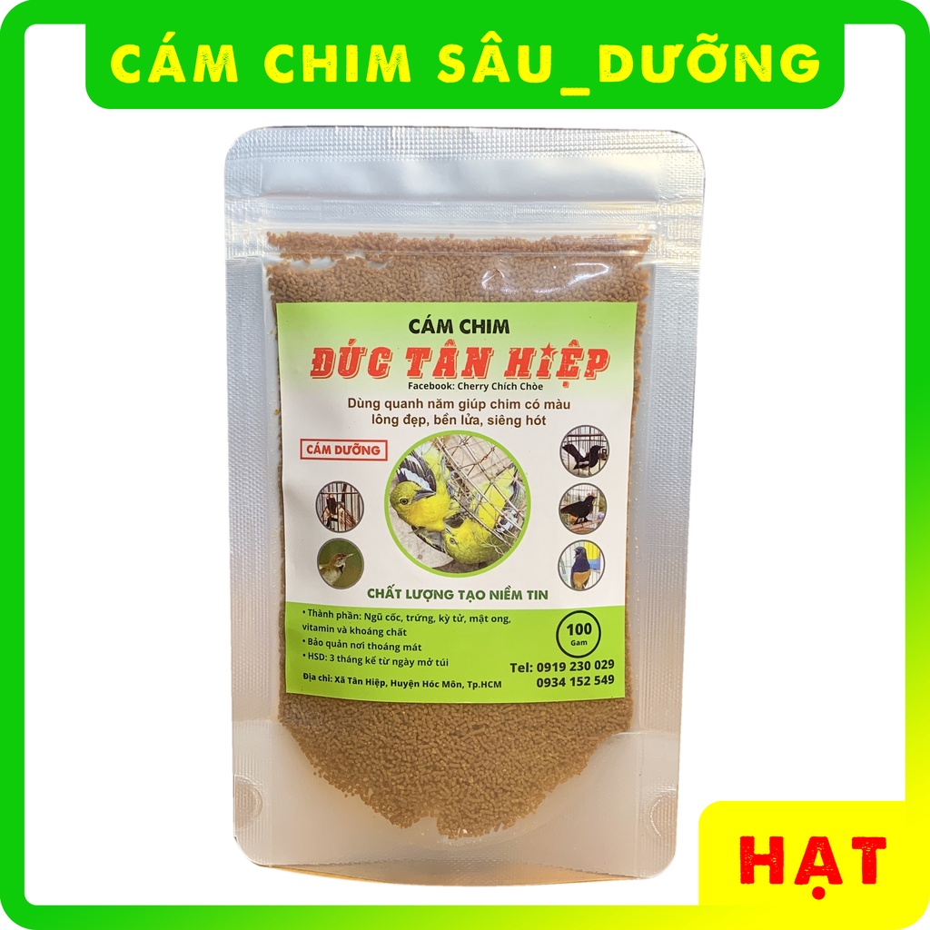 COMBO 5 Cám Dưỡng_Cám chim sâu Đức Tân Hiệp