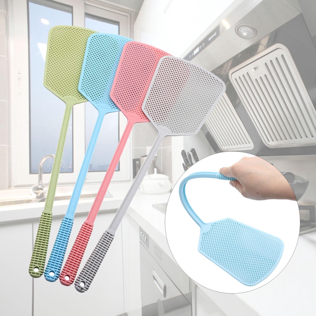 Vợt Đập Ruồi Bằng Nhựa Dẻo Tiện Dụng Cho Mùa Hè