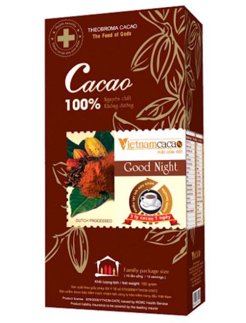 Bột cacao nguyên chất 100%