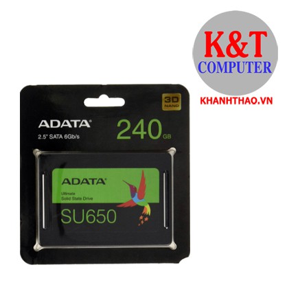 Ổ Cứng SSD 240G Adata SU650 (ASU650) -