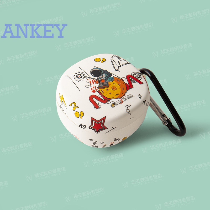 Case for Baseus WM01 Encok w01 Vỏ bảo vệ hộp tai nghe bằng silicon mềm chống sốc hình Pokemon dành cho