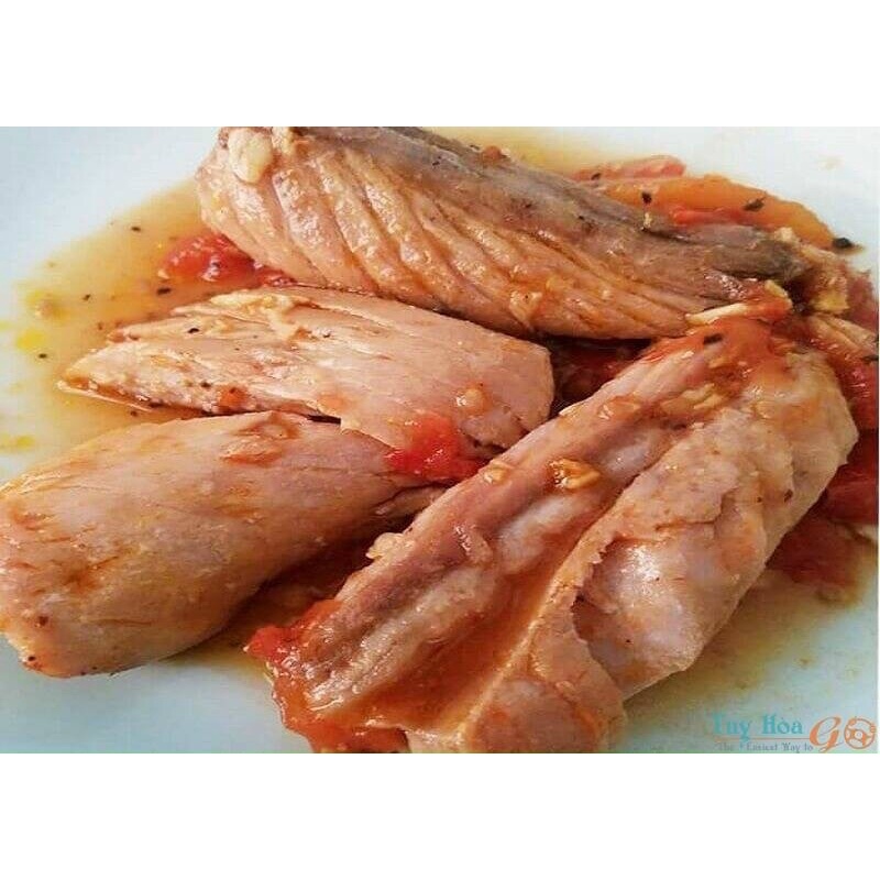 Lườn cá ngừ đại dương tươi ngon bổ dưỡng chiên kho cà nướng thả lẩu 1kg